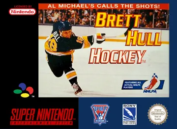 Brett Hull Hockey (Europe) box cover front